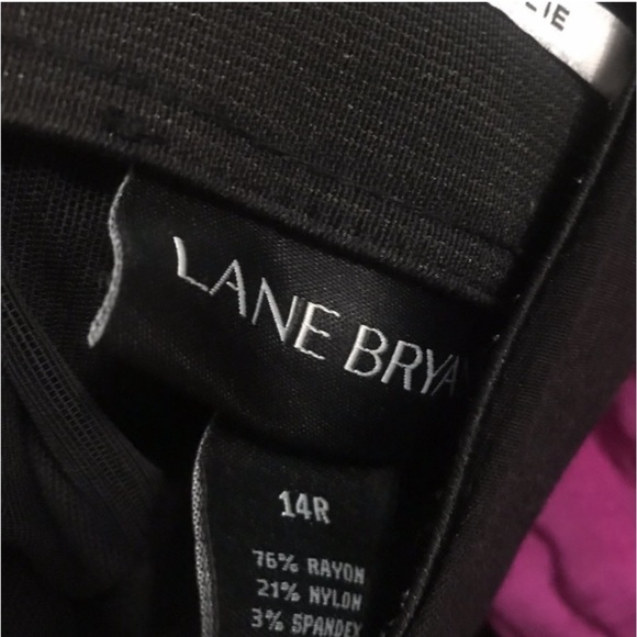 Lane Bryant “The Allie” Signature Fit All Seasons Stretchy Curve Hug Black Pants - Picture 6 of 6